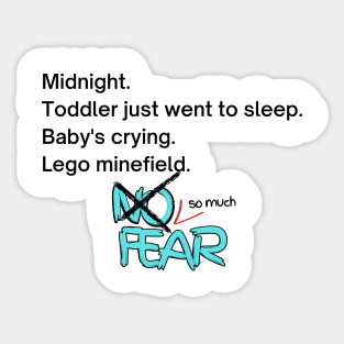 Fear--Parenting Sticker